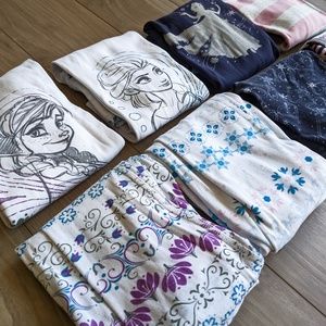 Lot of 4 Hanna Andersson Girls Pajama Set Size 120 (6/7 US)